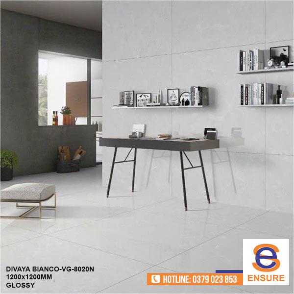 Gạch Glossy Divaya Bianco-VG-8020N 1200x1200 mm