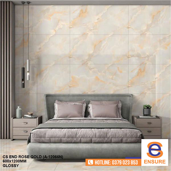 Gạch Glossy CS End Rose Gold (A-12066N) 600x1200mm